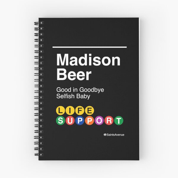 Item preview, Life Support Madison Beer Subway Sign - Trendy Subway style - New York designed and sold by SaintsAvenue.