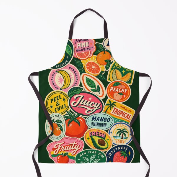 Item preview, Fresh & Fruity Modern Badg designed and sold by BurunaMD.