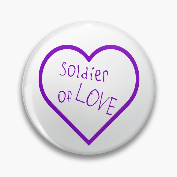 Item preview, Soldier of Love designed and sold by kinpirks.
