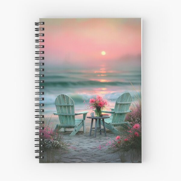 Item preview, Adirondack Chairs Overlooking Sunset designed and sold by Blue Horse Photo Magic.