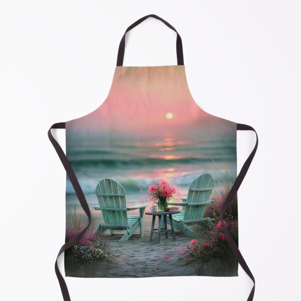 Item preview, Adirondack Chairs Overlooking Sunset designed and sold by Blue Horse Photo Magic.
