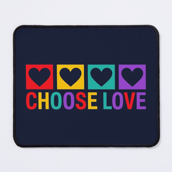 Item preview, Colorful Retro Choose Love Hearts Pop Art Design designed and sold by ANJ Creative Designs.