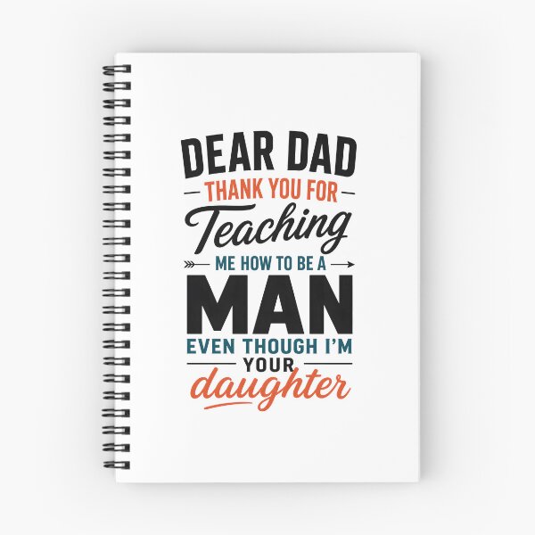 Item preview, Dear Dad Thank You for Teaching Me How to Be A Man designed and sold by Animavera.