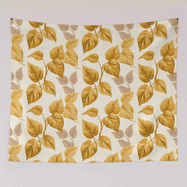 Item preview, Whimsical Pothos Texture - Flower Floral Pattern - Birthday Gift For Wife designed and sold by RoyalStarsPatts.