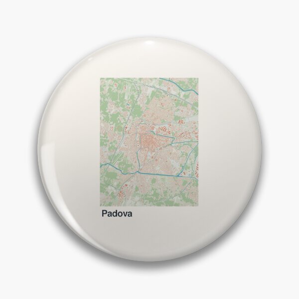 Item preview, Padua Minimalistic Map Art designed and sold by MapsNerd.