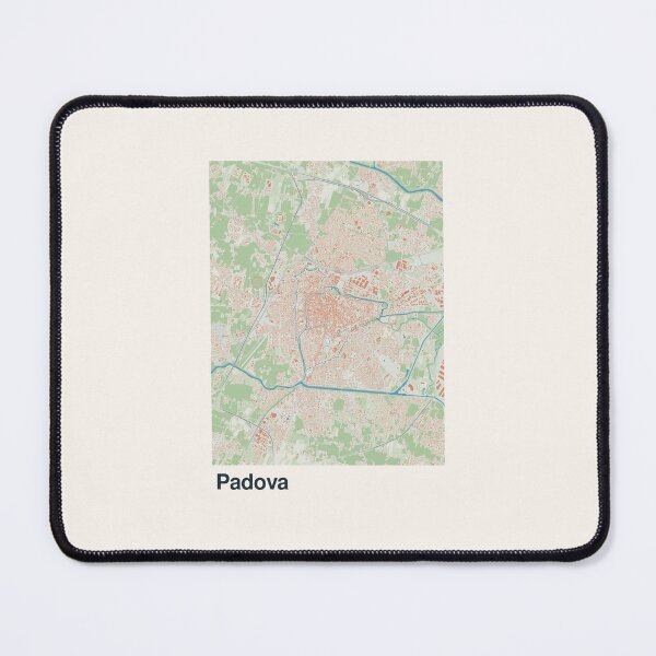 Item preview, Padua Minimalistic Map Art designed and sold by MapsNerd.