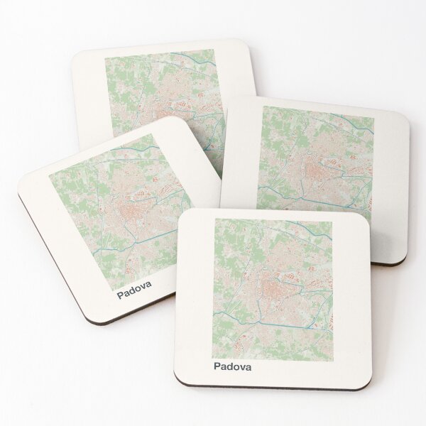 Item preview, Padua Minimalistic Map Art designed and sold by MapsNerd.