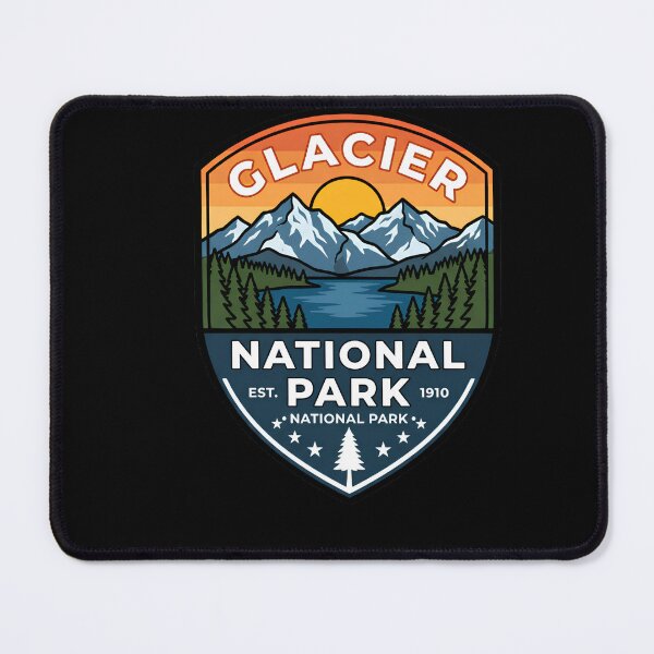 Item preview, Glacier National Park Est. 1910 Montana National Park Travel Outdoors Explorer designed and sold by w66aboo.