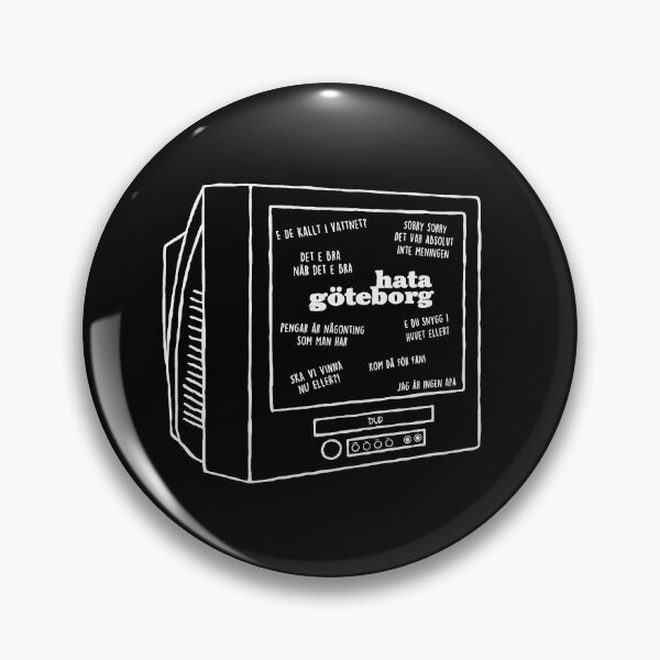 Item preview, Hata Göteborg TV (vit) designed and sold by HallFlabben.