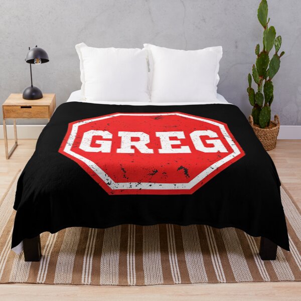 Item preview, Gregs Stop Sign designed and sold by NolanhartArts.