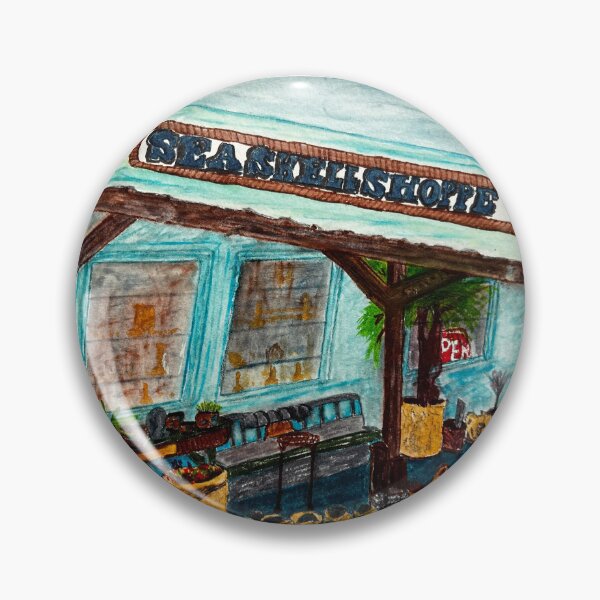 Item preview, Sea Shell Shoppe Watercolor designed and sold by BirdandaBrush.