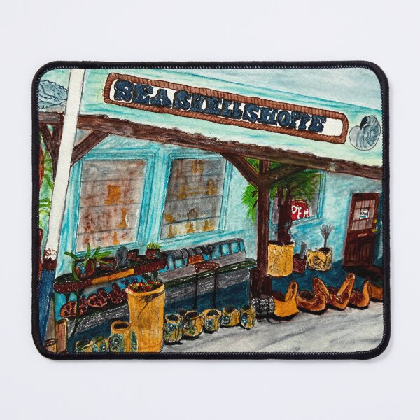 Item preview, Sea Shell Shoppe Watercolor designed and sold by BirdandaBrush.