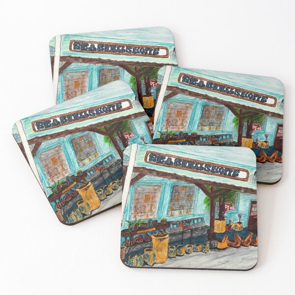 Item preview, Sea Shell Shoppe Watercolor designed and sold by BirdandaBrush.