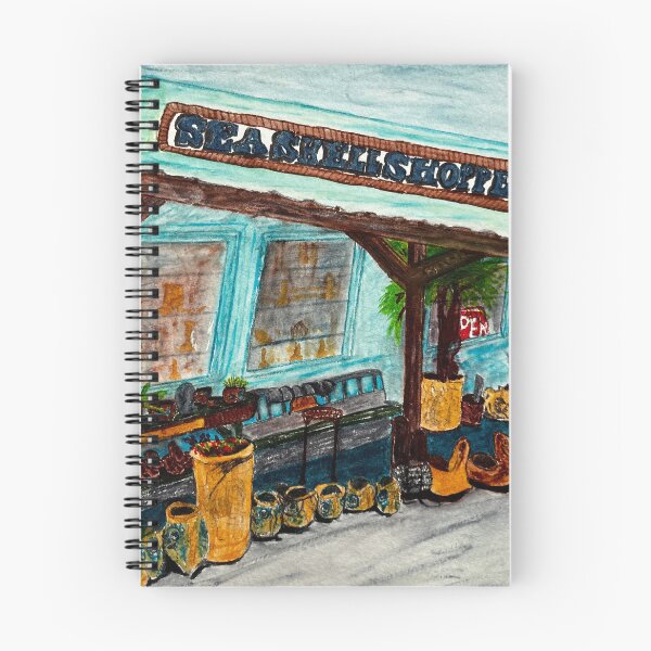 Item preview, Sea Shell Shoppe Watercolor designed and sold by BirdandaBrush.