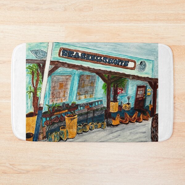 Item preview, Sea Shell Shoppe Watercolor designed and sold by BirdandaBrush.