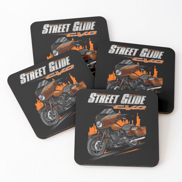 Item preview, Motorcycle Street Glide CVO FLHXSE 2023 Whiskey Neat & Raven Metalic for Motorcycle Riders designed and sold by MotoApparelHub.