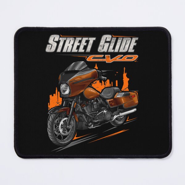 Item preview, Motorcycle Street Glide CVO FLHXSE 2023 Whiskey Neat & Raven Metalic for Motorcycle Riders designed and sold by MotoApparelHub.