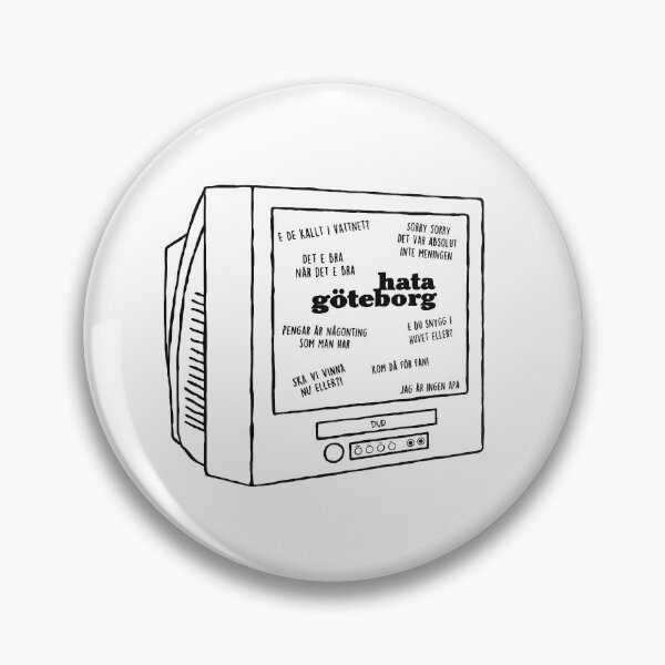 Item preview, Hata Göteborg TV (svart) designed and sold by HallFlabben.