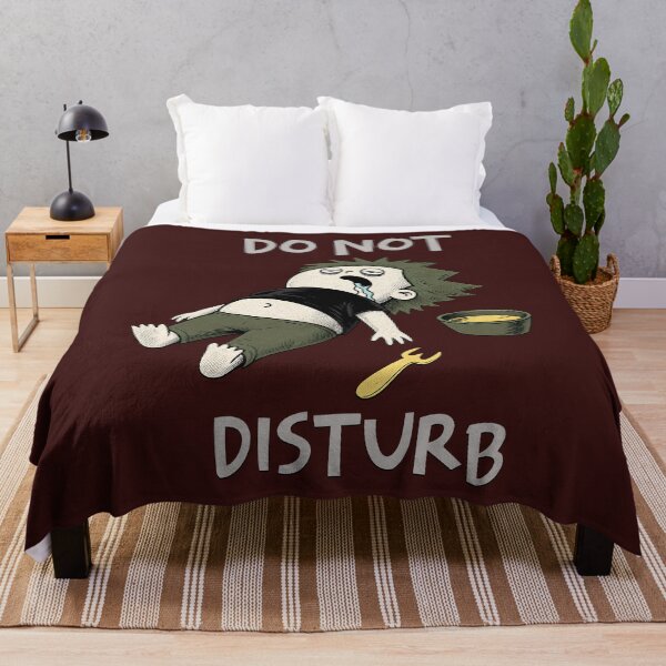 Item preview, Do Not Disturb Funny Food Coma Cartoon designed and sold by TshirtsOnline-.