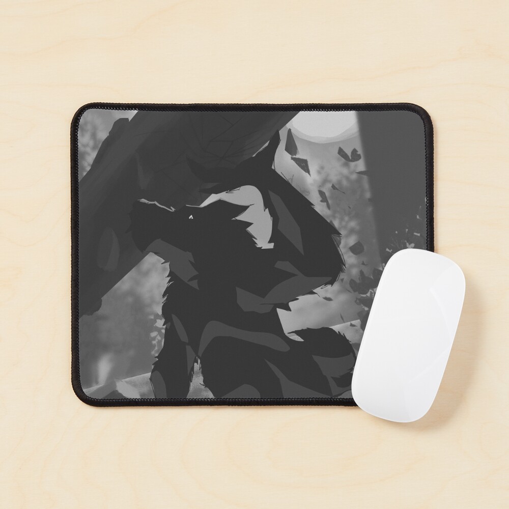 Item preview, Mouse Pad designed and sold by FluffehWerewolf.
