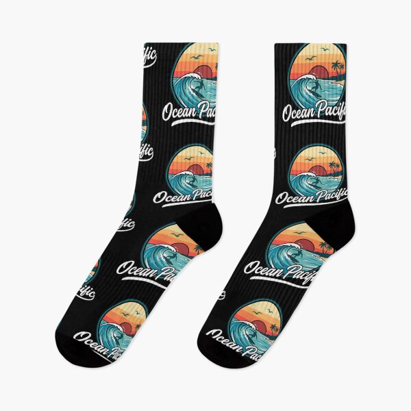 Item preview, Ocean Pacific Surfer Beach Ocean Wave Sunset designed and sold by w66aboo.