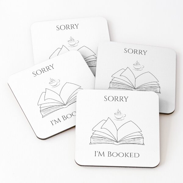 Item preview, Sorry I'm Booked Funny Book Lover Reading designed and sold by Alexshop04.