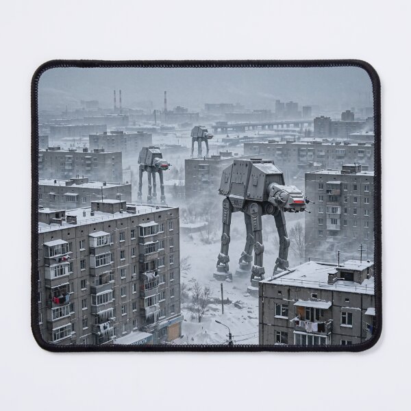 Item preview, AT-AT in Snowy Post-Soviet Neighborhood designed and sold by Late Theory.