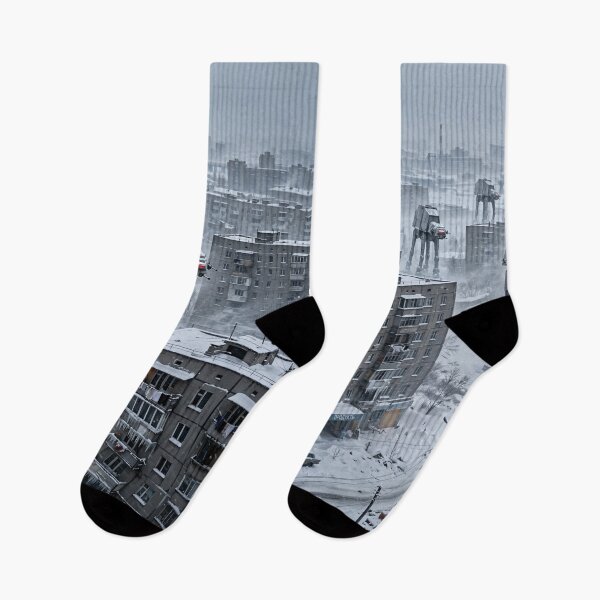 Item preview, AT-AT in Snowy Post-Soviet Neighborhood designed and sold by Late Theory.