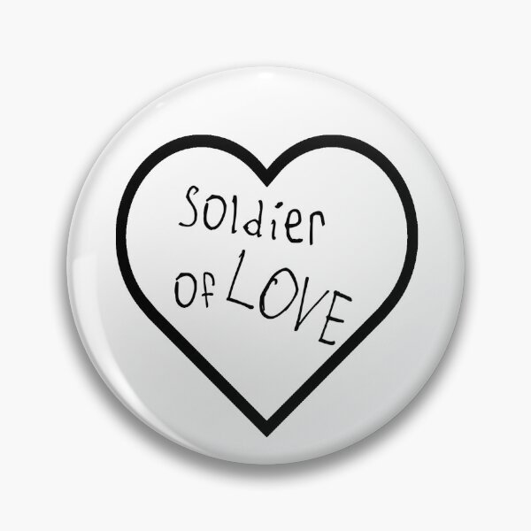 Item preview, Soldier of Love designed and sold by kinpirks.