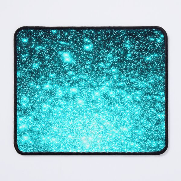 Item preview, Teal Galaxy Sparkle Stars Ombre designed and sold by 2sweetsDesign.
