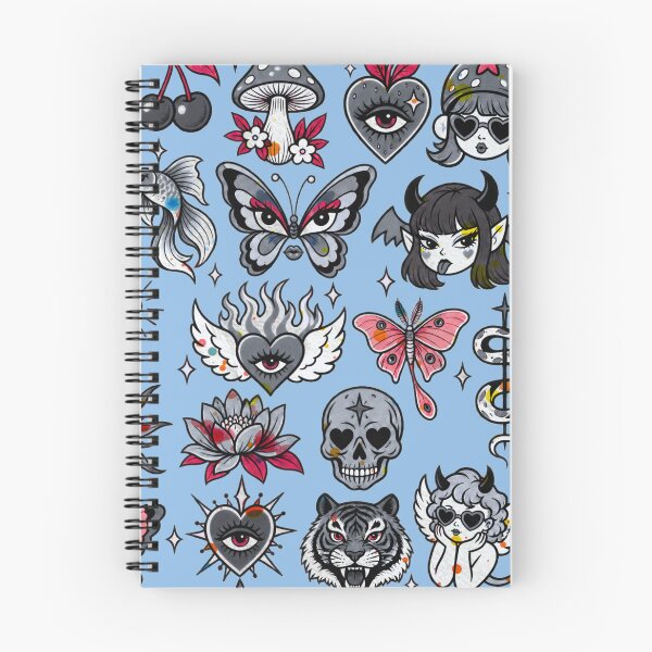 Item preview, Gothic Pastel Tattoo-Flash Icon Sheet designed and sold by BurunaMD.