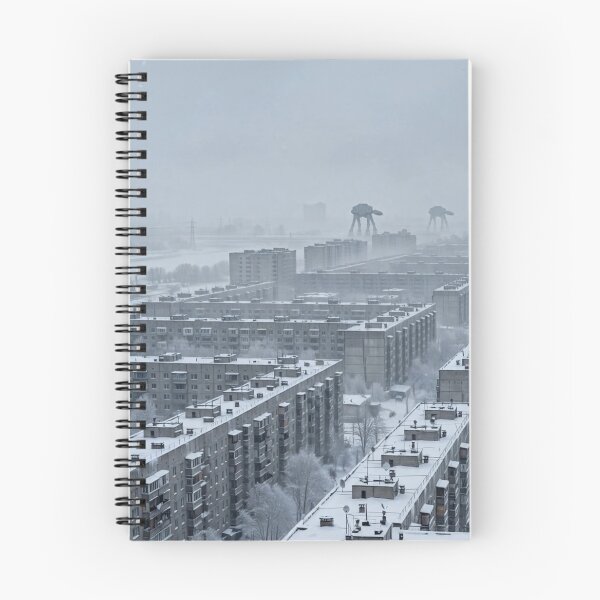 Item preview, AT-ATs in Snowy Post-Soviet City designed and sold by Late Theory.