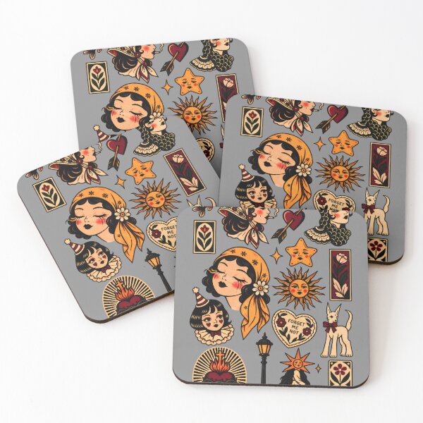 Item preview, Folk Portrait Sheet designed and sold by BurunaMD.