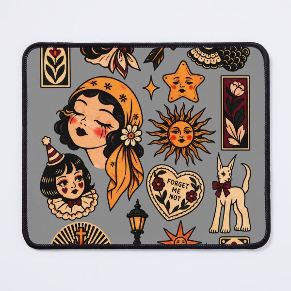 Item preview, Folk Portrait Sheet designed and sold by BurunaMD.