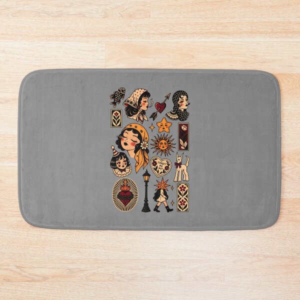 Item preview, Folk Portrait Sheet designed and sold by BurunaMD.