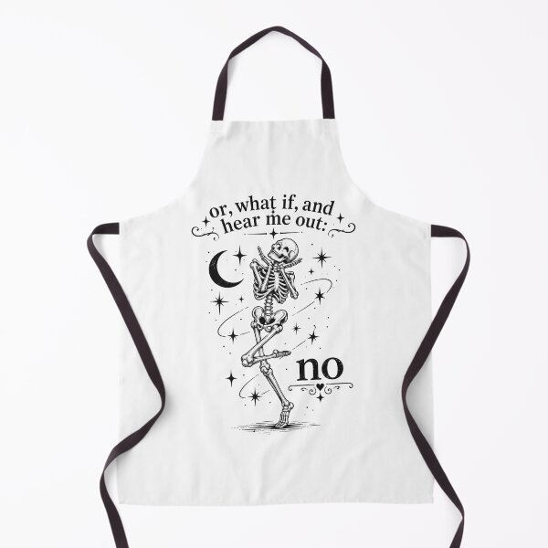Item preview, Funny Skeleton, Or What If Hear Me Out No, Sarcastic Introvert, Gothic Halloween, Funny Spooky Gift designed and sold by Cchotlan.