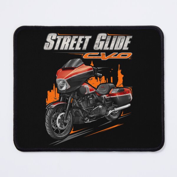 Item preview, Motorcycle Street Glide CVO FLHXSE 2024 Chrome Legendary Orange for Motorcycle Riders designed and sold by MotoApparelHub.