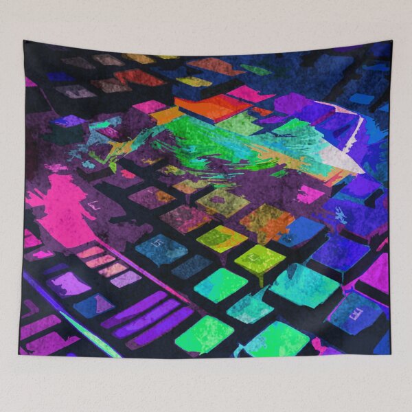 Item preview, Abstract keyboard designed and sold by kinpirks.