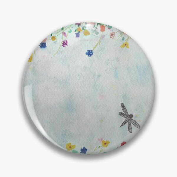 Item preview, Flowers & Dragonfly designed and sold by SunnyOneStudio.