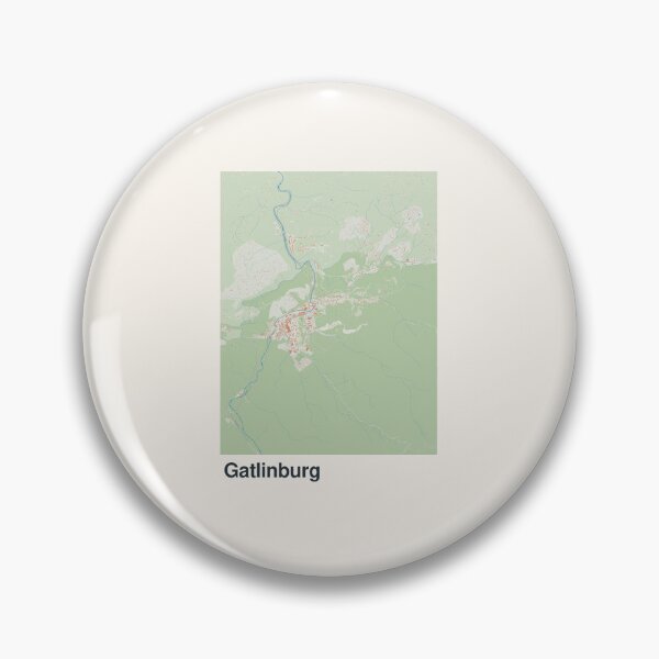 Item preview, Gatlinburg Minimalistic Map Art designed and sold by MapsNerd.