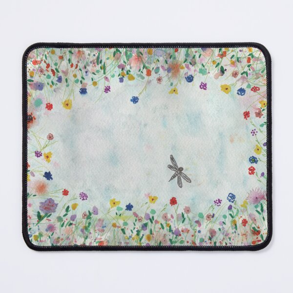 Item preview, Flowers & Dragonfly designed and sold by SunnyOneStudio.