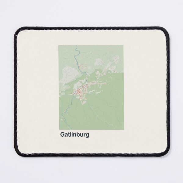Item preview, Gatlinburg Minimalistic Map Art designed and sold by MapsNerd.
