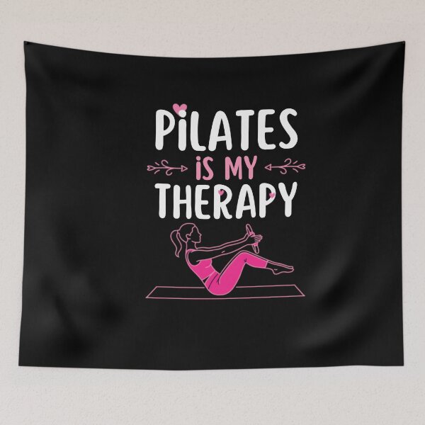 Item preview, Pilates Is My Therapy Pilates Lover Fitness Workout Enthusiast designed and sold by w66aboo.