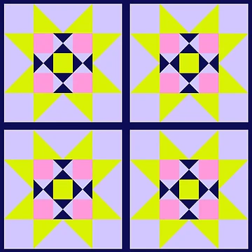 Artwork thumbnail, Pastel Quilt Design by RACDesignStudio