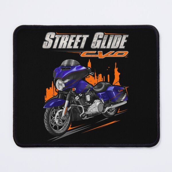 Item preview, Motorcycle Street Glide CVO FLHXSE 2025 Blue Streak for Motorcycle Riders designed and sold by MotoApparelHub.