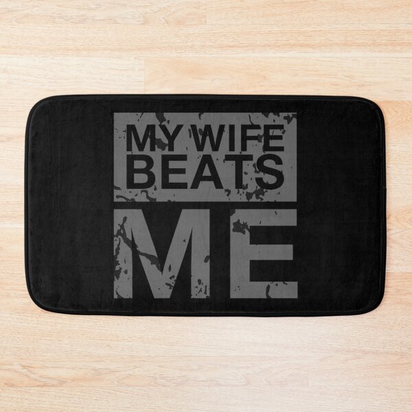 Item preview, My Wife Beats Me Funny Humor Novelty Graphic Tee Meme Unisex Statement designed and sold by AhmedZouita.