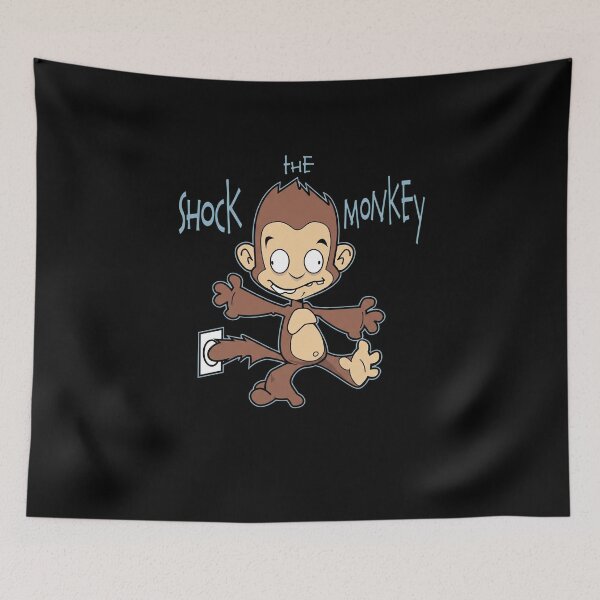 Item preview, Shock The Monkey Cartoon designed and sold by foxcao.