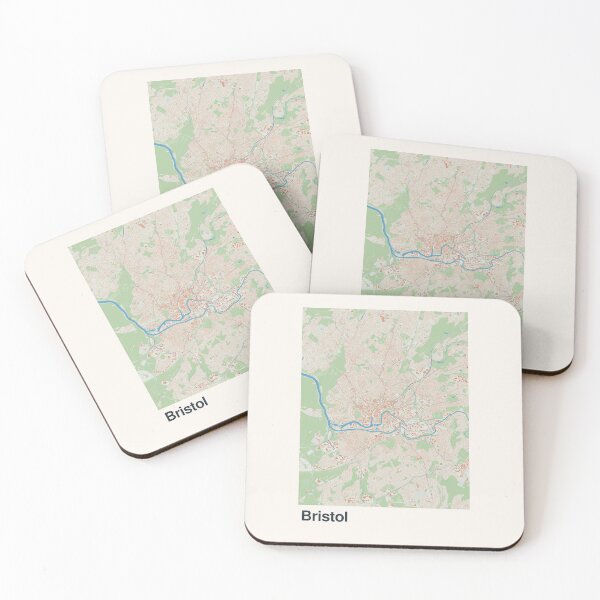 Item preview, Bristol Minimalistic Map Art designed and sold by MapsNerd.