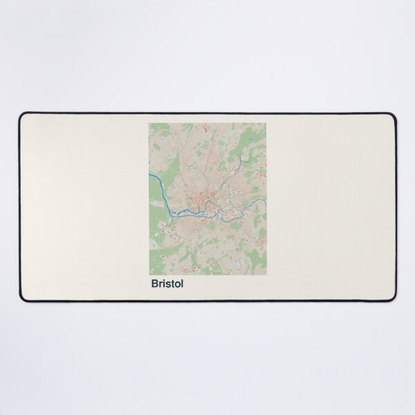 Item preview, Bristol Minimalistic Map Art designed and sold by MapsNerd.