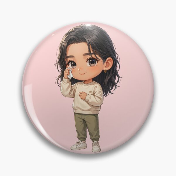 Item preview, Cute Emotional Chibi Character Wiping Tears designed and sold by taogiauco.